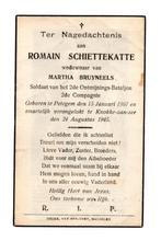 doodsprentje 2e ontmijnings-bataljon Petegem + Knokke 1945, Verzamelen, Ophalen of Verzenden, Landmacht, Boek of Tijdschrift