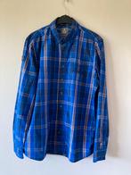 Blauw geruit hemd met lange mouwen, Gaastra, maat Medium, Enlèvement ou Envoi, Comme neuf, Bleu, Gaastra