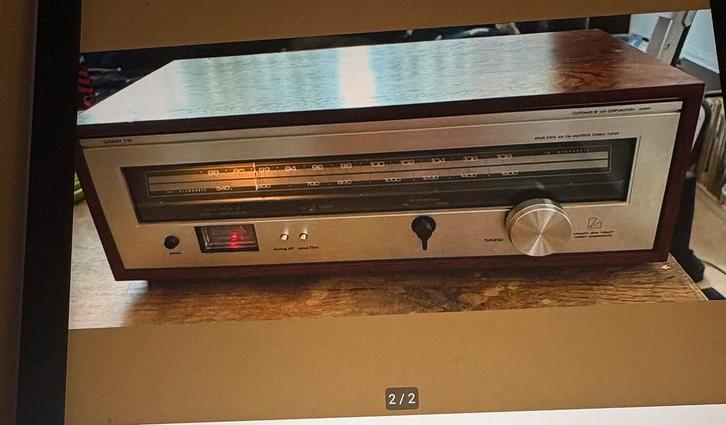 Luxman T-33 Vintage Tuner, TV, Hi-fi & Vidéo, Tuners, Comme neuf, Enlèvement