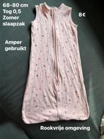 Roze slaapzak 68-80 cm, Ophalen of Verzenden, Zo goed als nieuw, Slaapzak