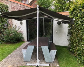 lounge parasol/ tuinscherm, Tuin en Terras, Ophalen, Gebruikt