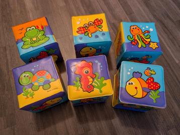 Zachte stapelbare blokken Playgro beschikbaar voor biedingen