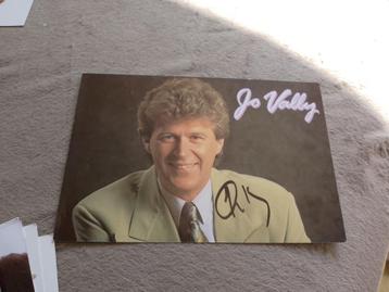 Fotokaart met handtekening Jo Vally, Enlèvement ou Envoi
