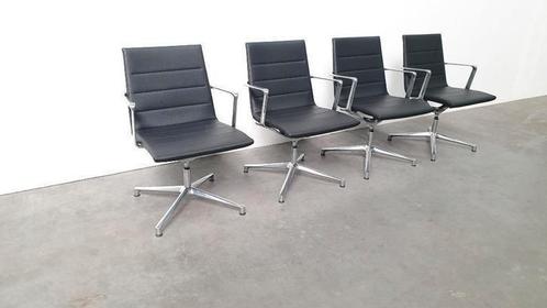 4x Valea Elle 408 design bureaustoel ICF zwart, Huis en Inrichting, Bureaustoelen, Gebruikt, Bureaustoel, Zwart, Ophalen