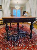 Prachtige antieke tafel in eik donker, Antiek en Kunst, Ophalen