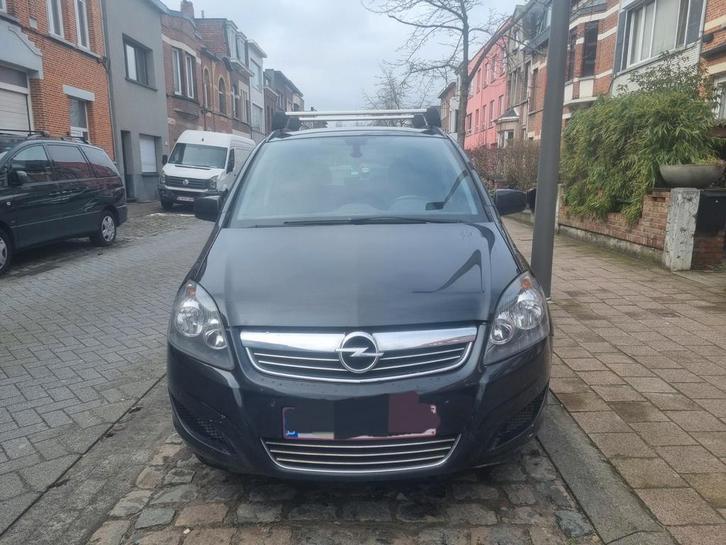 Opel Zafira 1.7 Cdti Ecoflex (Euro 5), Auto's, Opel, Particulier, Zafira, Diesel, Euro 5, Handgeschakeld, Zwart, Ophalen