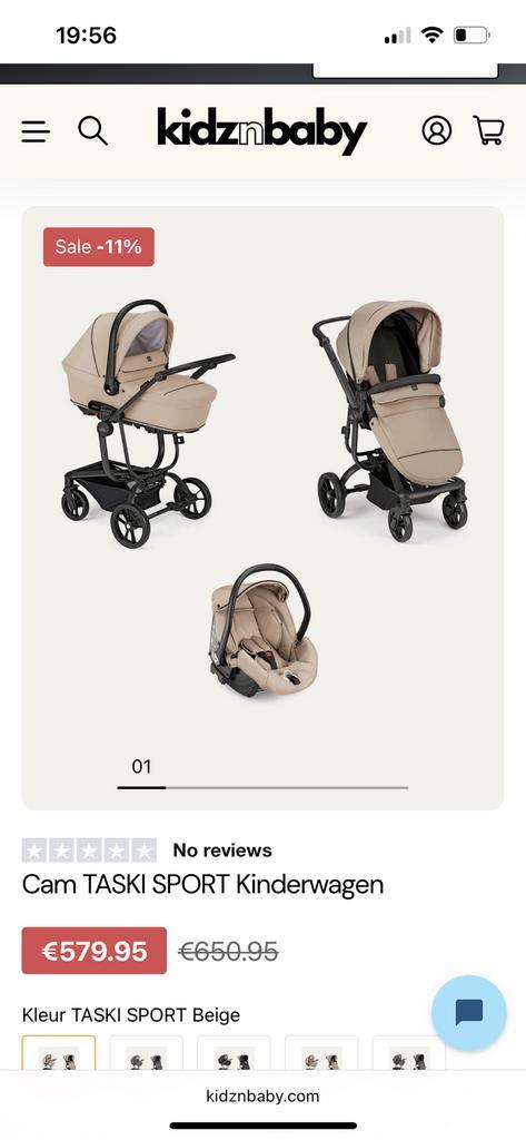 3 delige buggy te koop, Enfants & Bébés, Poussettes & Combinaisons, Comme neuf, Poussette, Enlèvement