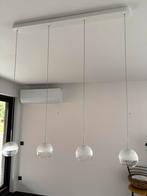 Hanglamp, Huis en Inrichting, Lampen | Hanglampen, Ophalen, Tijdloos, 75 cm of meer, Glas