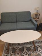 Table basse design chêne, Maison & Meubles, Tables | Tables de salon, 100 à 150 cm, Enlèvement, Utilisé, Chêne