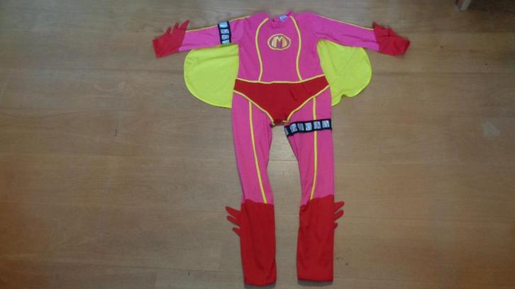 Mega mindy pak 6 à 8 jaar, Kinderen en Baby's, Carnavalskleding en Verkleedspullen, Zo goed als nieuw, Meisje, 122 t/m 128, Ophalen