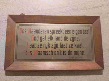 Vlaanderen Guido Gezelle Beweging Taal Letterkunde Brigade beschikbaar voor biedingen