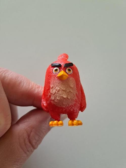 Jolie figurine - Rovio - Angry Birds - Rouge - Bon état, Collections, Jouets miniatures, Comme neuf, Enlèvement ou Envoi