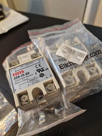 Solid State Relais, Eenfasige Relaismodule SSR-25DA beschikbaar voor biedingen