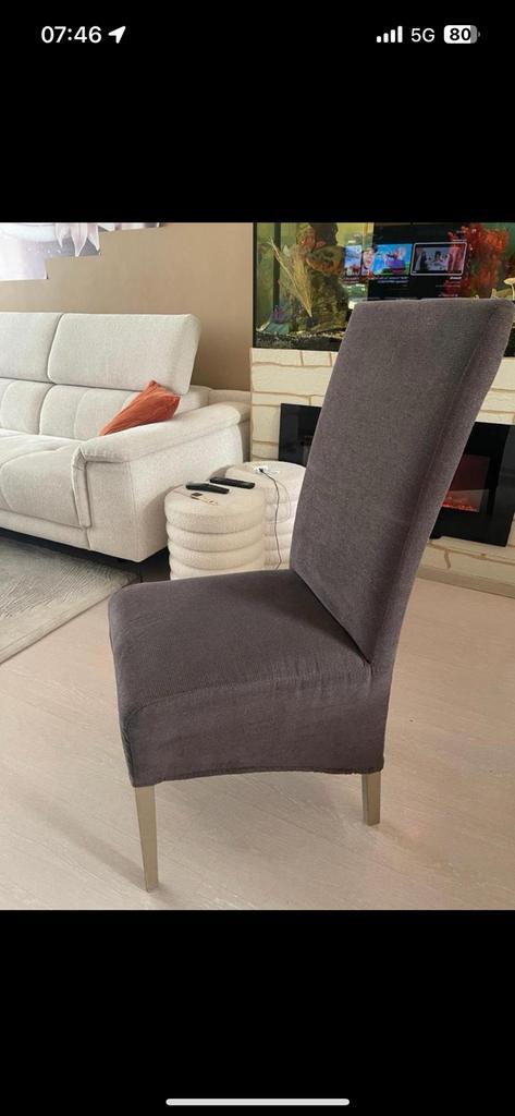 Stoelen 6 stuk, Huis en Inrichting, Stoelen, Zo goed als nieuw, Stof, Ophalen