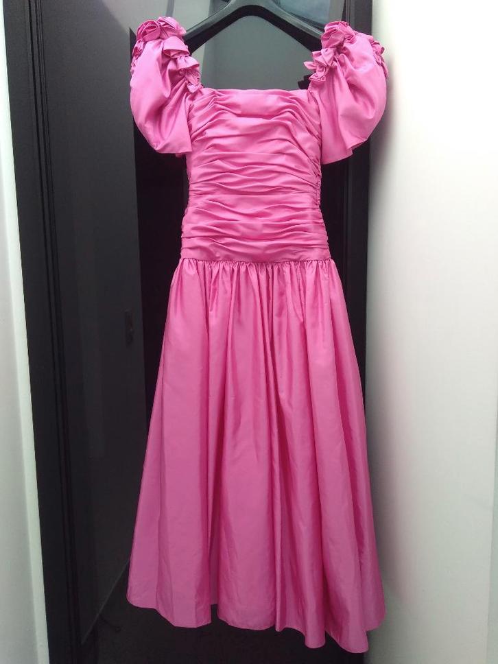 Suitekleed maat 36-38, Kleding | Dames, Gelegenheidskleding, Zo goed als nieuw, Galajurk, Maat 36 (S), Roze, Ophalen of Verzenden