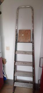 Vintage trapladder, Doe-het-zelf en Bouw, Ladders en Trappen