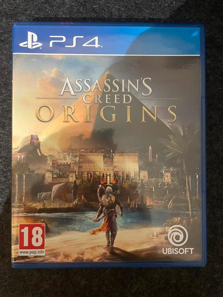 Assassin's Creed Origins, PS4, Games en Spelcomputers, Games | Sony PlayStation 4, Zo goed als nieuw, Overige genres, Vanaf 18 jaar