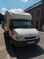 Mobil home, 2005, 6pers, clim, panneaux solaires, 104000km,, Chemisch toilet, Standaard zit, Ford, Afzuigkap