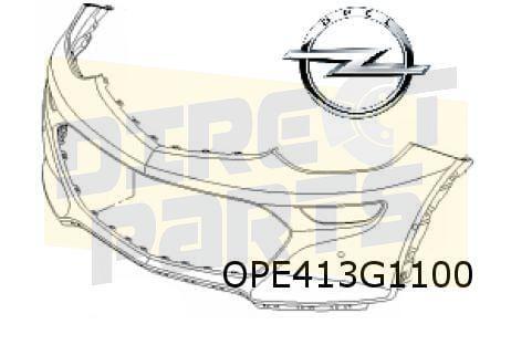 Opel Ampera-e (7/17-) voorbumper (UD5 parkeerhulp) (te spuit, Auto-onderdelen, Carrosserie, Bumper, Opel, Voor, Nieuw, Verzenden