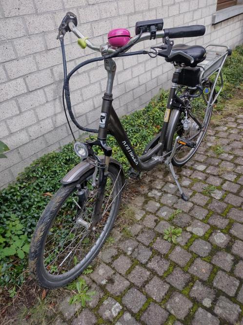 elektrische damesfiets, Fietsen en Brommers, Elektrische fietsen, Zo goed als nieuw, Overige merken, Minder dan 47 cm, 50 km per accu of meer