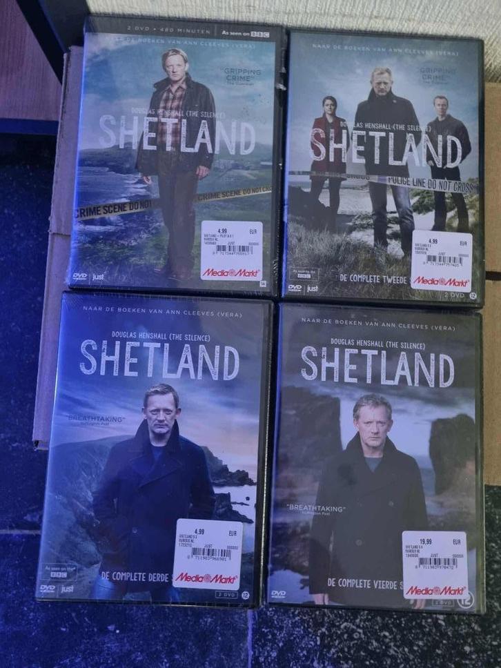 Shetland dvd - 4 seizoenen, Cd's en Dvd's, Dvd's | Tv en Series, Ophalen