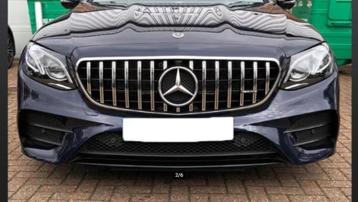 Mercedes E klasse W213 AMG grill chrome, NIEUW in doos beschikbaar voor biedingen