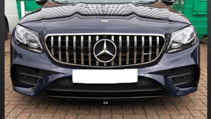Mercedes E klasse W213 AMG grill chrome, NIEUW in doos, Auto-onderdelen, Carrosserie, Mercedes-Benz, Voor, Nieuw, Ophalen of Verzenden