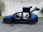 Tesla Model X plaid 1020ch, Auto's, Automaat, Blauw, Leder, Elektrisch