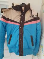 Blauwe winterjas met kap, Ophalen of Verzenden