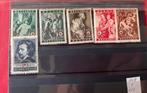 Timbre Belgique CROIX ROUGE-VAN DYCK 647/52, Timbres & Monnaies, Enlèvement ou Envoi
