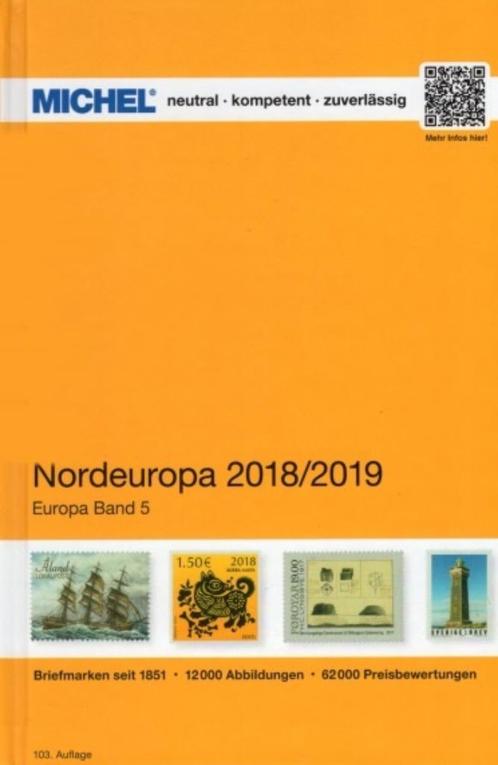 Michel catalogus Noord-Europa Band 5 2018-2019, Postzegels en Munten, Postzegels | Toebehoren, Catalogus, Ophalen of Verzenden