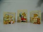 A4790 Cherhed Teddies 'set van 3, Verzamelen, Beren en Cherished Teddies, Ophalen of Verzenden, Gebruikt, Cherished Teddies