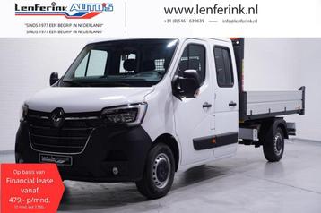 Renault Master 2.3 dCi 165 pk Kipper Dubbel Cabine va 479,-  beschikbaar voor biedingen