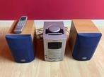 Stereoketen met radio, cd en minidisc, Gebruikt, Microset, Cd-speler, Ophalen