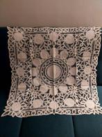 Nappe en dentelle 80x80cm, Maison & Meubles, Enlèvement, Utilisé, Carré, Intérieur