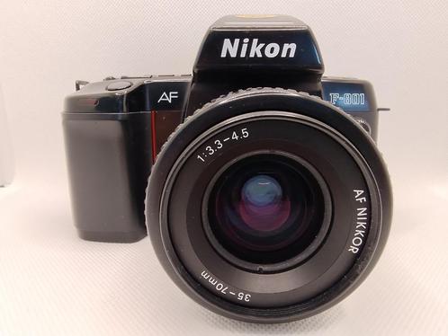 Nikon F 801 camera met een 35-70 mm Telelens f 3.3 - 4.5, Audio, Tv en Foto, Fotocamera's Analoog, Zo goed als nieuw, Spiegelreflex
