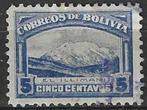 Bolivia 1916 - Yvert 107 - Illimani gebergte - 5 c. (ST), Postzegels en Munten, Verzenden, Gestempeld