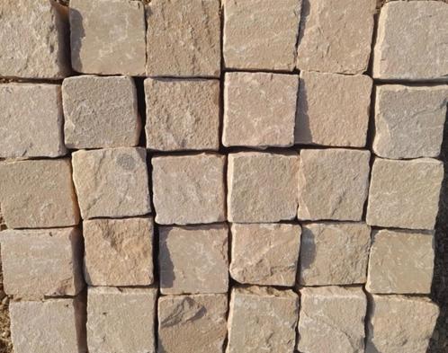 Kasseien Lapitur Yellow 20x14x5-7cm, Tuin en Terras, Tegels en Klinkers, Nieuw, Natuursteen, 10 m² of meer, Ophalen