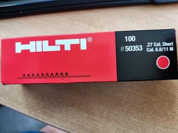 Hilti 6.8/11 KRUITPATRONEN rood #50353 voor schiethamer beschikbaar voor biedingen