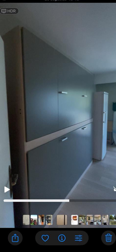 Bedkast met 2 eenpersoonsbedden  incl matrassen, Enfants & Bébés, Chambre d'enfant | Lits, Comme neuf, Enlèvement