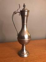 Tinnen kandelaar Hoogte: 22 cm  Mortsel, Antiek en Kunst, Antiek | Tin, Ophalen