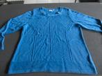 azuur blauwe dames pull, Ophalen, Blauw, Maat 46/48 (XL) of groter, Zo goed als nieuw
