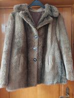 Korte imitatie pelsmantel maat 44, Kleding | Dames, Jassen | Winter, Beige, Maat 42/44 (L), Ophalen of Verzenden, Vepel