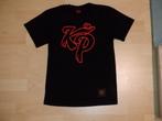 zwart T-shirt Knolpower 146/152 - als nieuw, Jongen of Meisje, Knolpower, Ophalen of Verzenden, Zo goed als nieuw