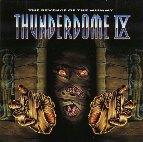 771 - THUNDERDOME IX - THE REVENGE OF THE MUMMY - 2CD NIEUW, Cd's en Dvd's, Cd's | Dance en House, Nieuw in verpakking, Techno of Trance