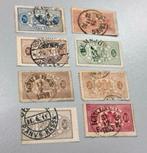 8x postzegel postzegels Zweden 1805-1900 Gestempeld stamp, Postzegels en Munten, Ophalen of Verzenden, Zweden, Gestempeld