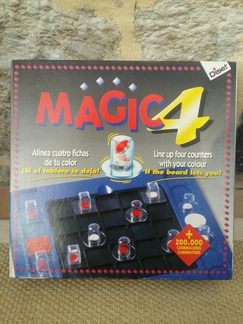 Magic4-spel (Diset), Kinderen en Baby's, Speelgoed | Educatief en Creatief, Zo goed als nieuw, Ophalen of Verzenden