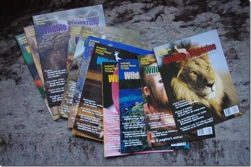 Wildlife magazines (11 stuks), Boeken, Natuur, Zo goed als nieuw, Ophalen of Verzenden