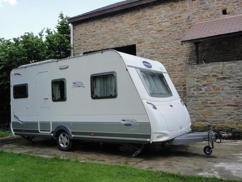 Caravelair Ambiance Style 465 caravan, Caravans en Kamperen, Caravans, Particulier, tot en met 4, 1000 - 1250 kg, Caravelair, Dwarsbed