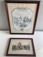 2 frames van MONTIGNIES SUR SAMBRE, Ophalen of Verzenden